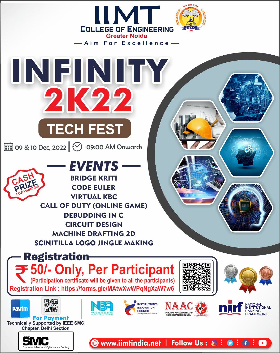 Infinity 2K22 Tech Fest